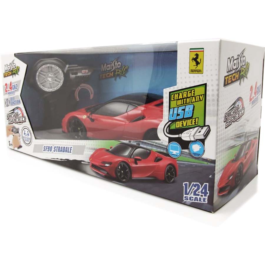 Maisto 1:24 Premium 2.4GHz RC Car - Ferrari SF90 Stradale