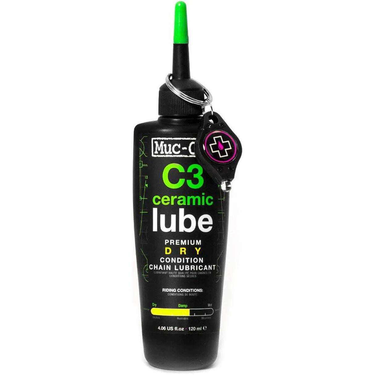 Muc-Off C3 Dry Ceramic Bike Lubricant - 120ml
