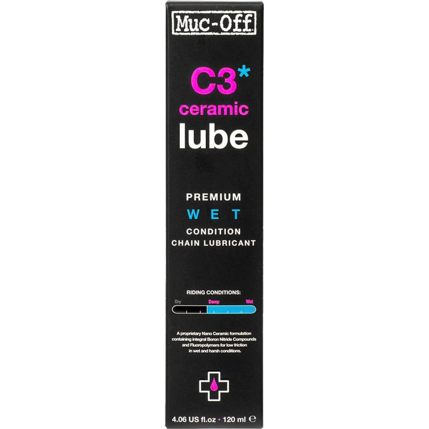 Muc-Off C3 Wet Ceramic Bike Lubricant - 120ml