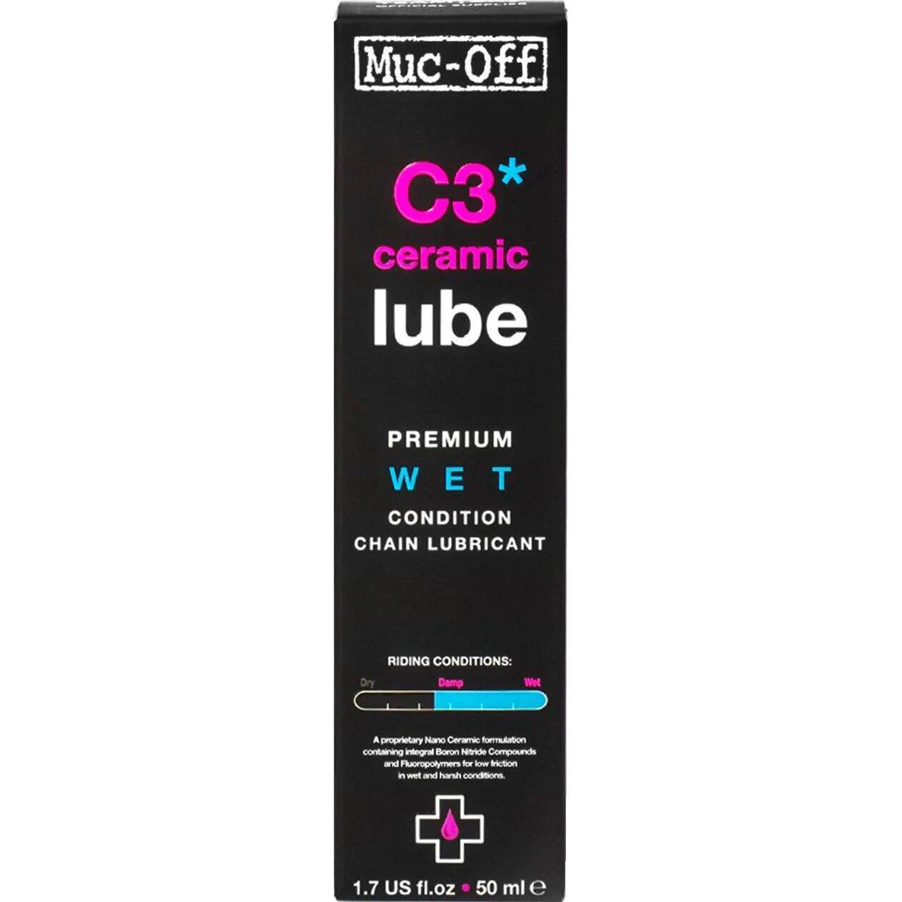 Muc-Off C3 Wet Ceramic Bike Lubricant - 50ml