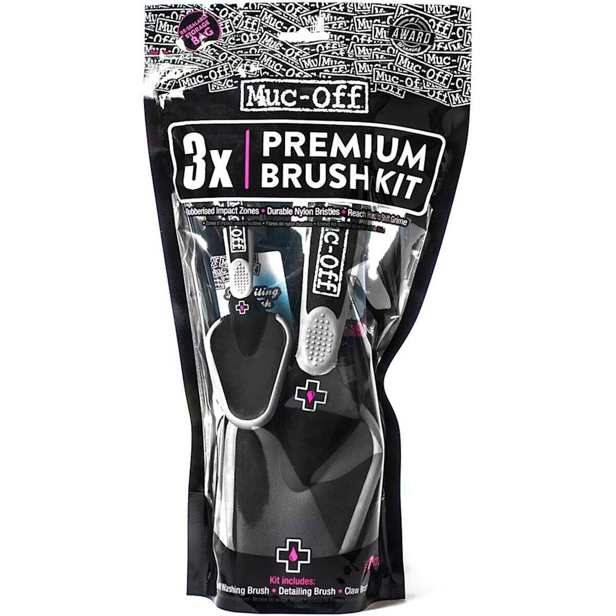 Muc-Off Premium Bike Brush Kit (3 Pack)