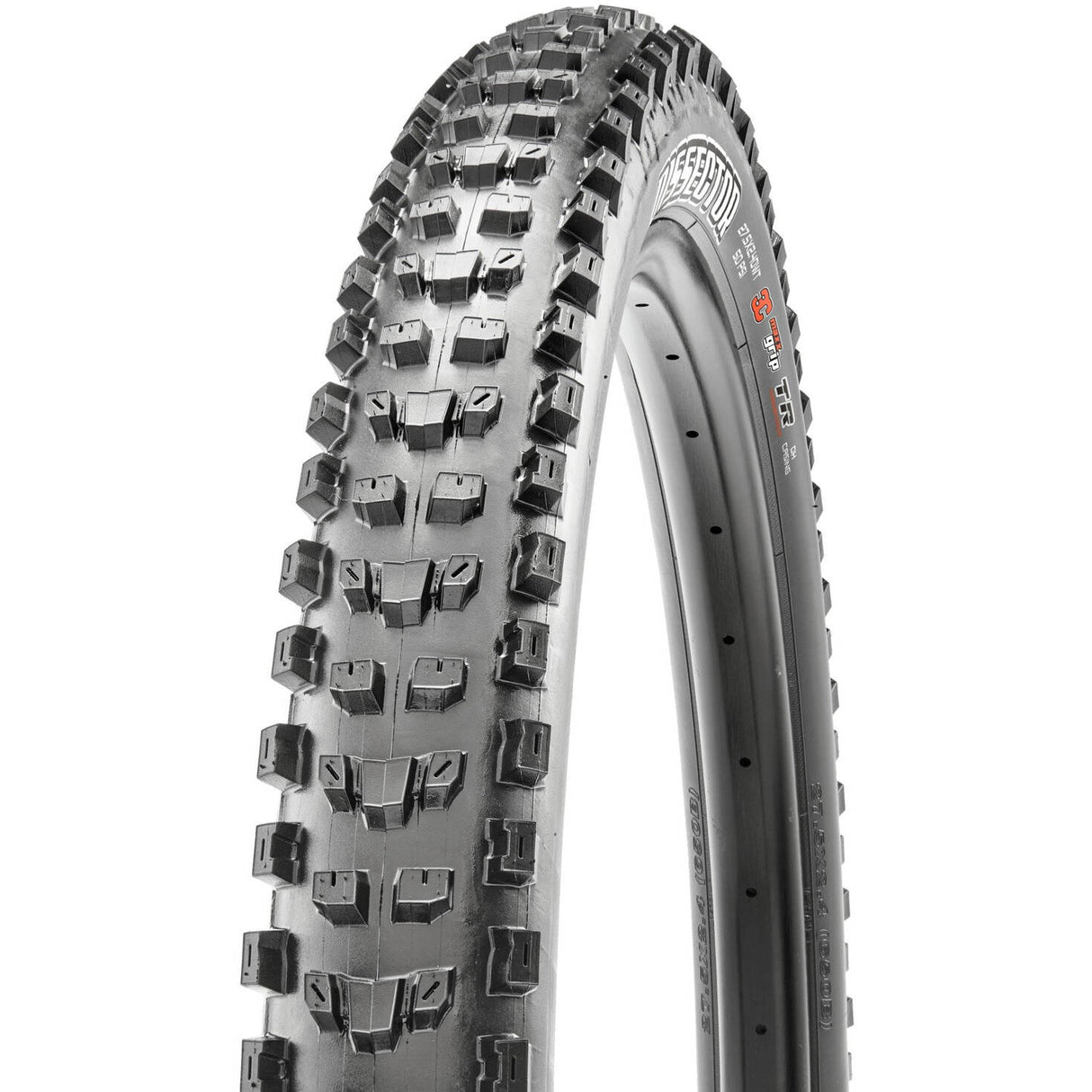 Maxxis Dissector DH 27.5 x 2.40 WT Folding 3C MaxxGrip TR Tyre - Black