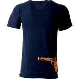 New Deal Howell Granny .43 Magnum T Shirt - Navy