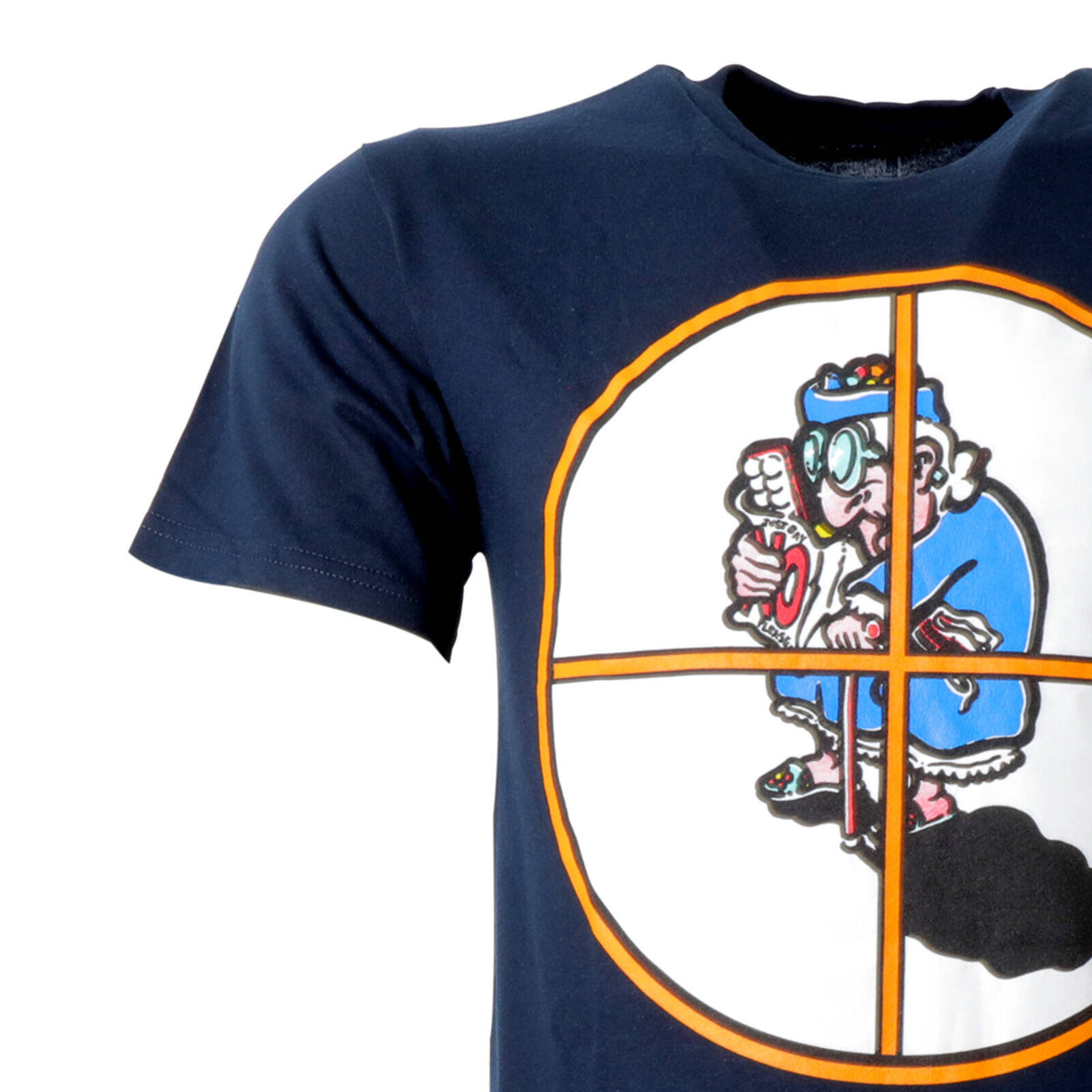 New Deal Howell Granny .43 Magnum T Shirt - Navy