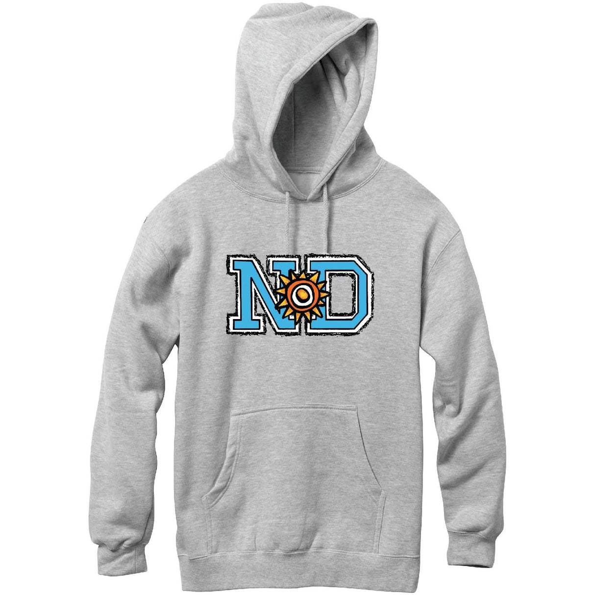 New Deal N*D Hoodie - Athletic Heather