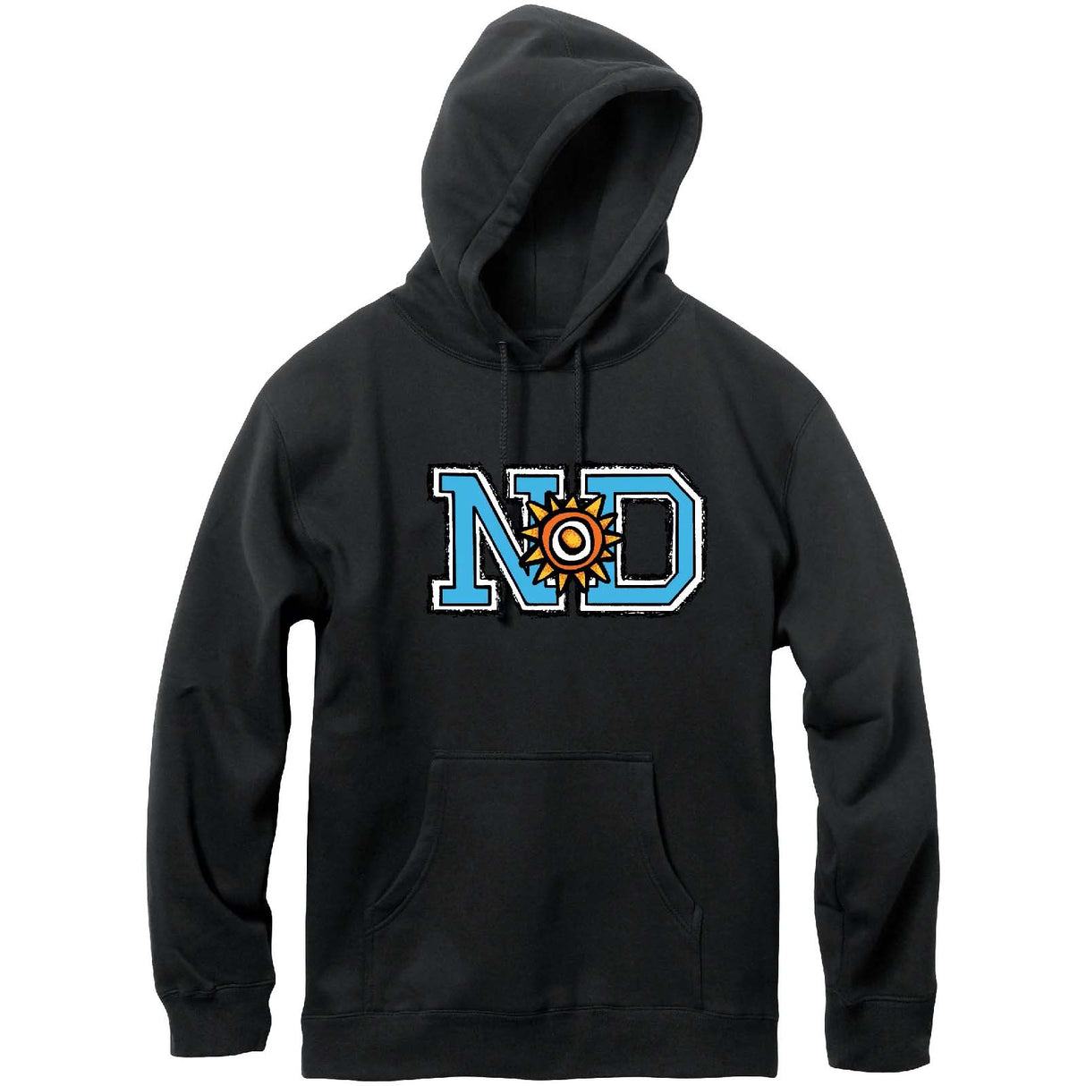 New Deal N*D Hoodie - Black