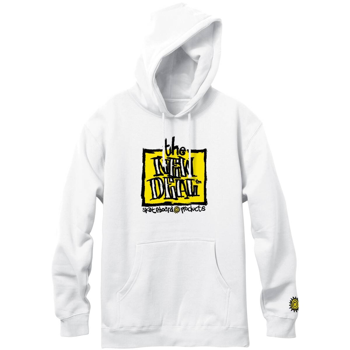New Deal Original Napkin Logo Hoodie - White