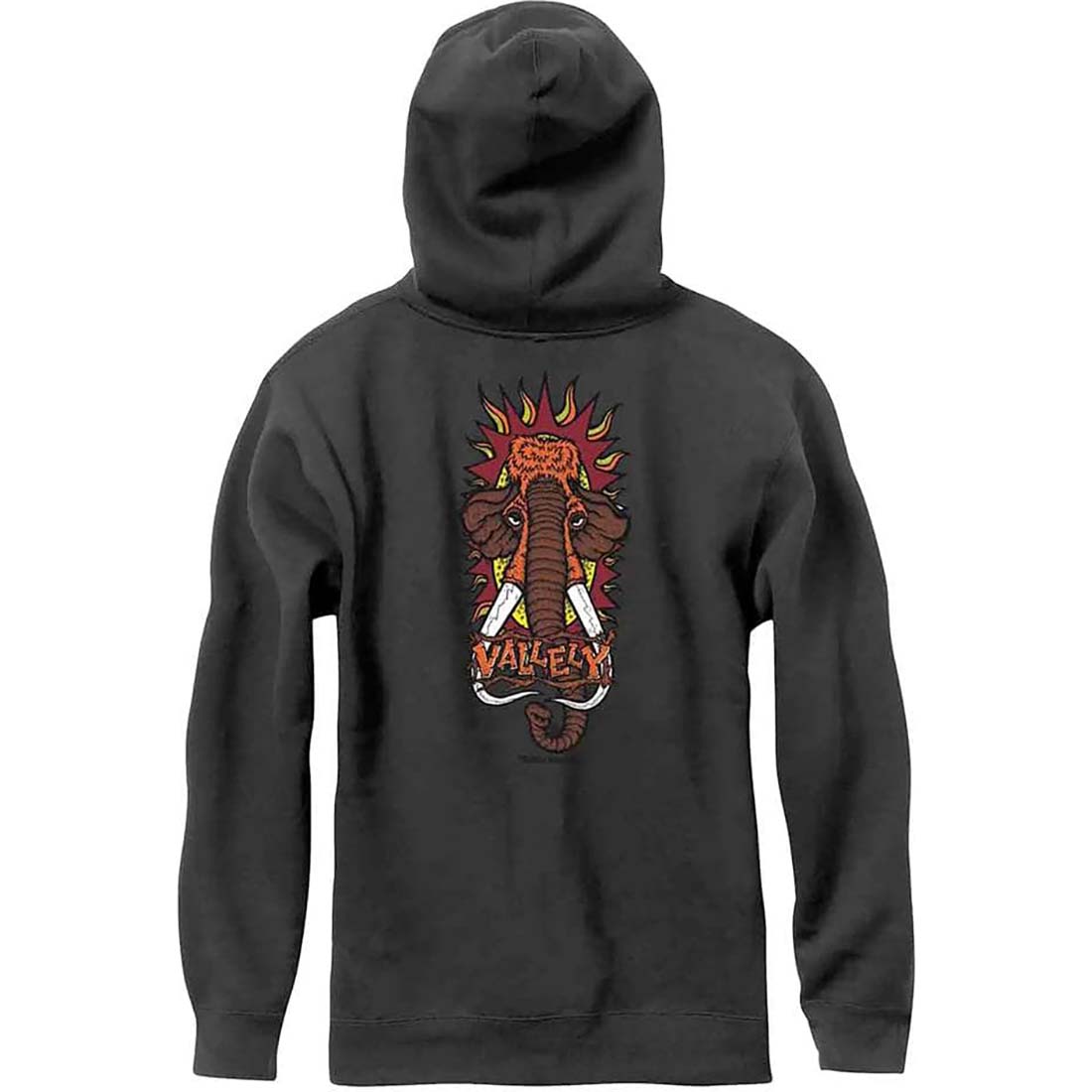 New Deal Vallely Mammoth Hoodie - Black