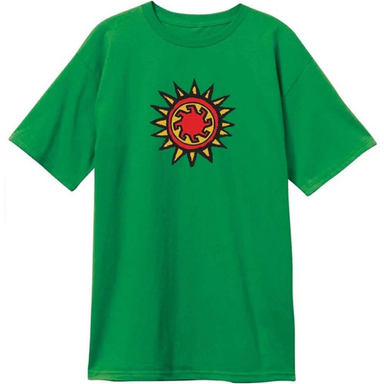 New Deal Vallely Mammoth T Shirt - Kelly Green