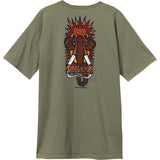New Deal Vallely Mammoth T Shirt - Military Green