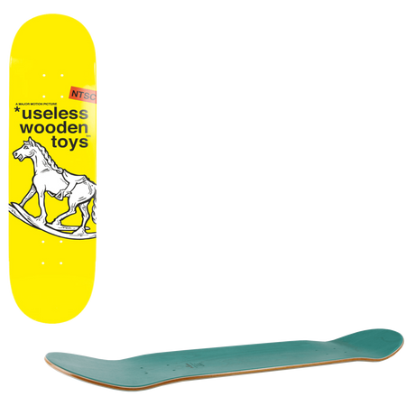 New Deal Useless Wooden Toys Skateboard Deck 8.5"