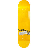 New Deal Useless Wooden Toys Skateboard Deck 8.5"