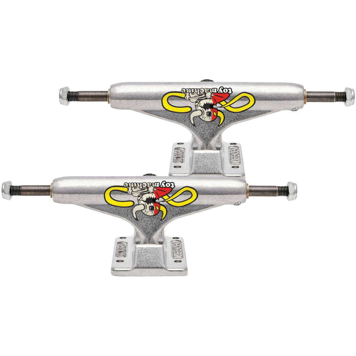Independent x Toy Machine Stage 11 Skateboard Trucks - Silver 139mm