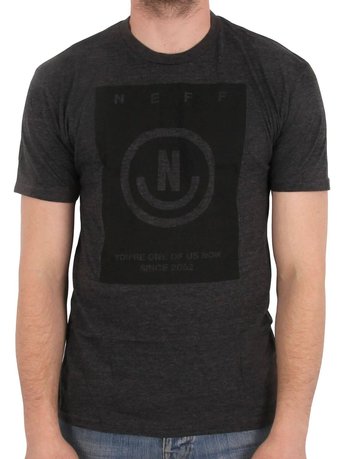 Neff Maitland T Shirt - Charcoal Heather
