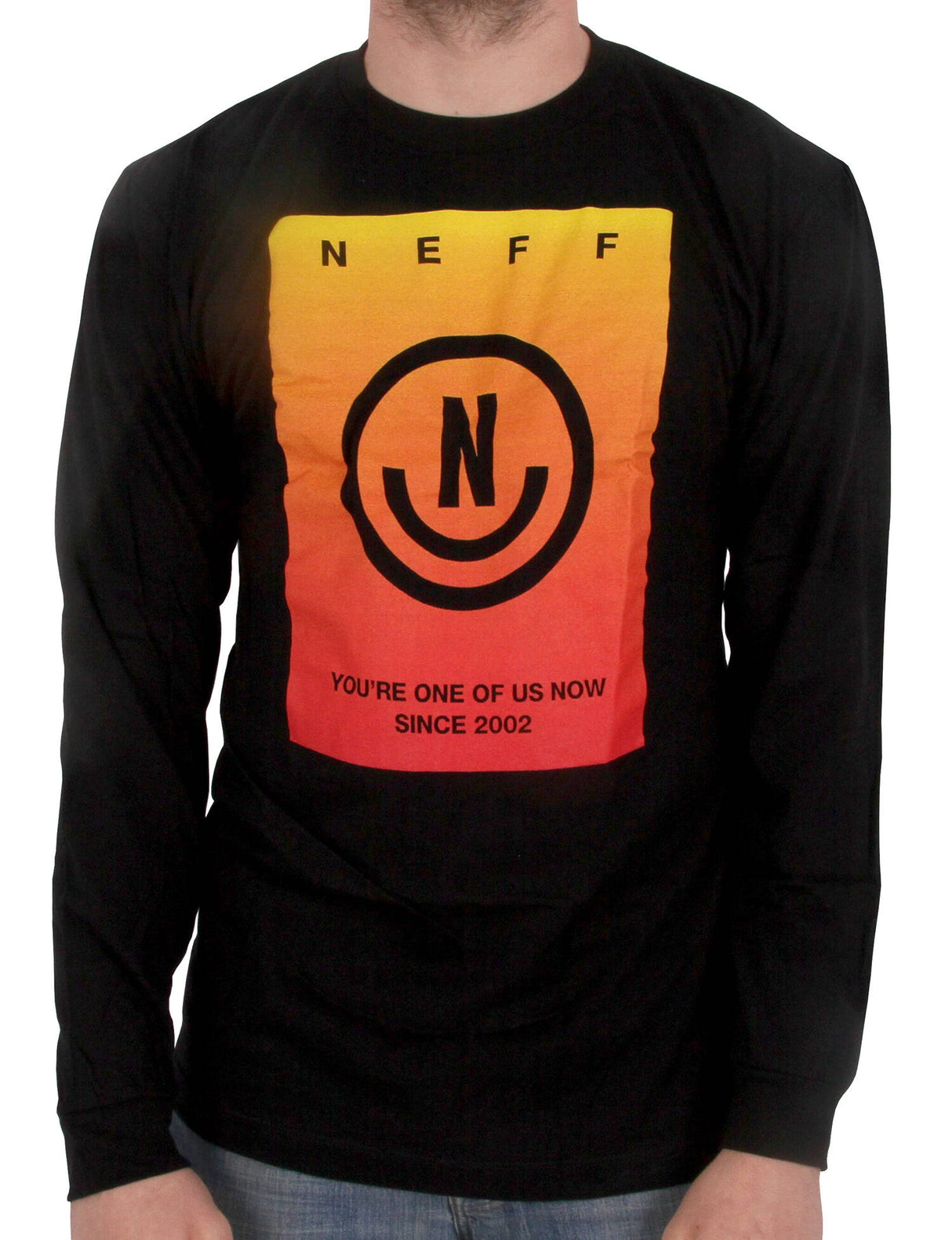 Neff Viktor Longsleeve T-Shirt - Black MED
