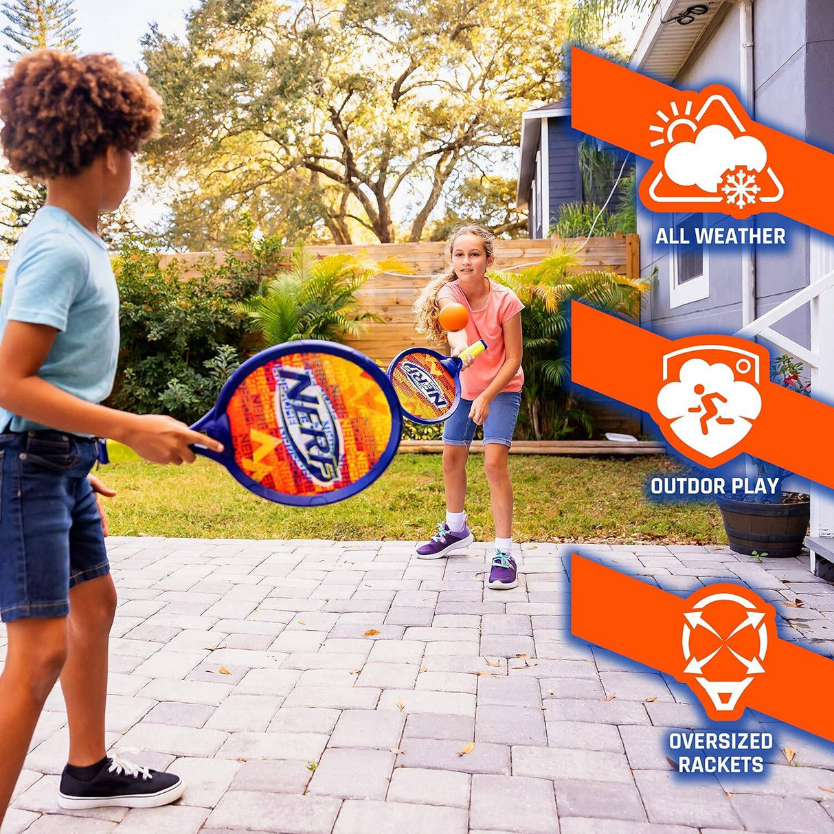 Nerf Junior Driveway Tennis Set