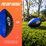 Nerf Pro Grip American Football - Black/Blue