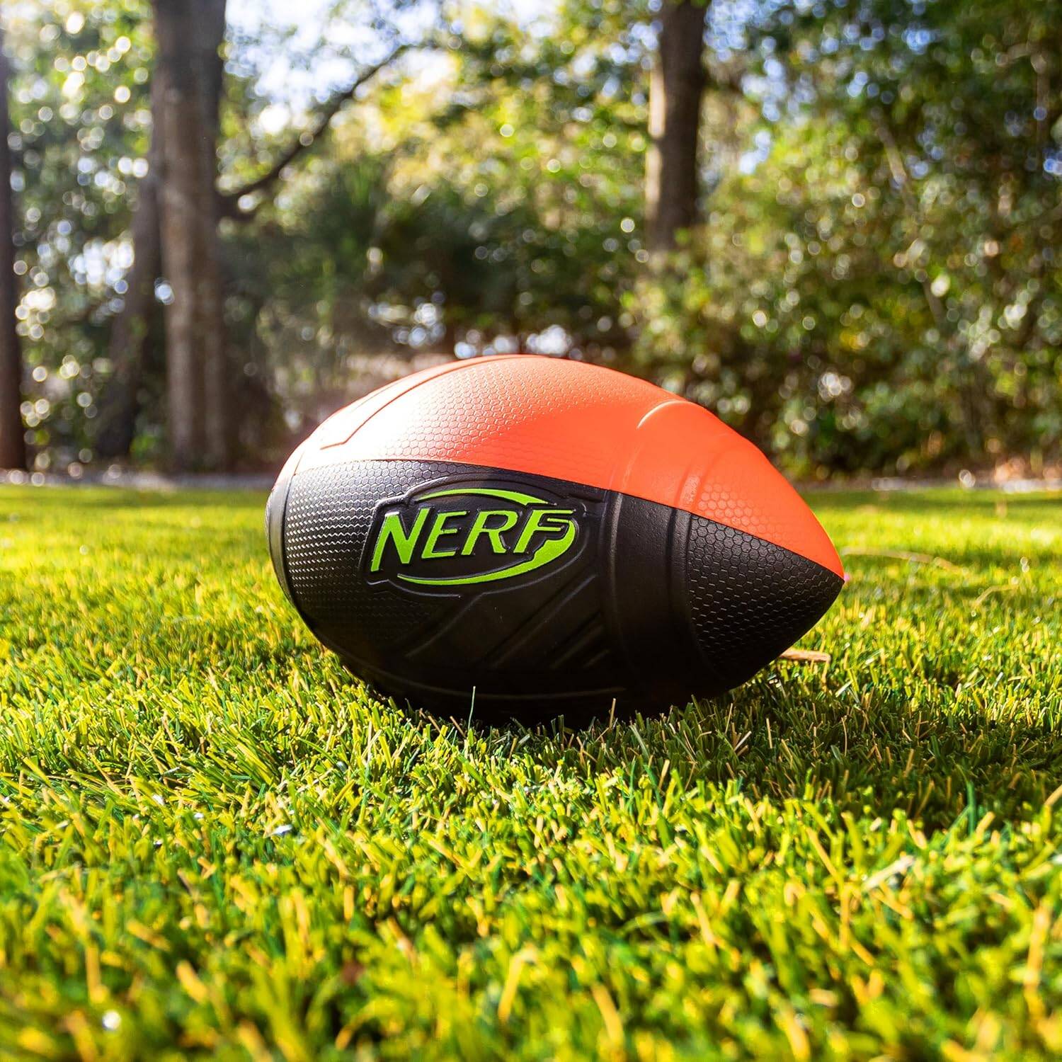 Nerf Pro Grip American Football - Black/Red