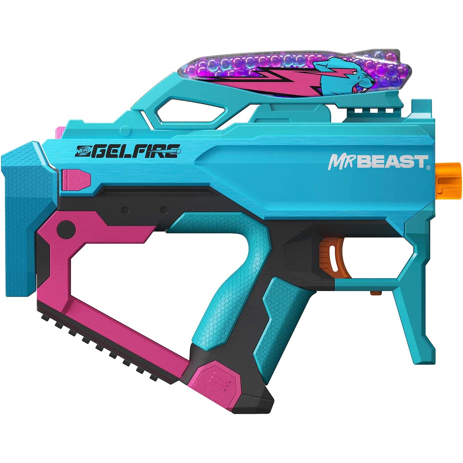 Nerf Pro x Mr Beast Gelfire Mythic Blaster