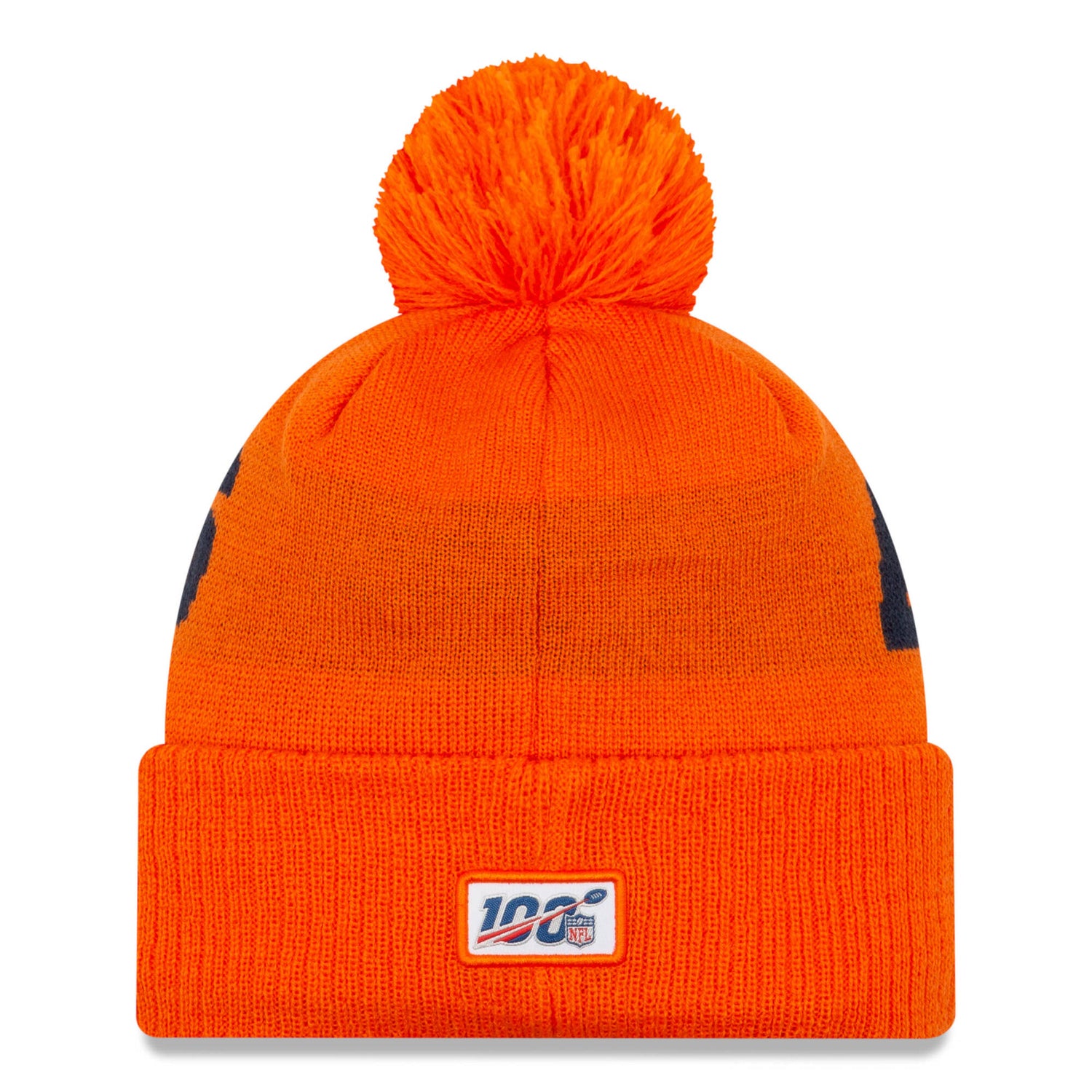 New Era Denver Broncos NFL 2019 Sideline Road Beanie - Rush Orange