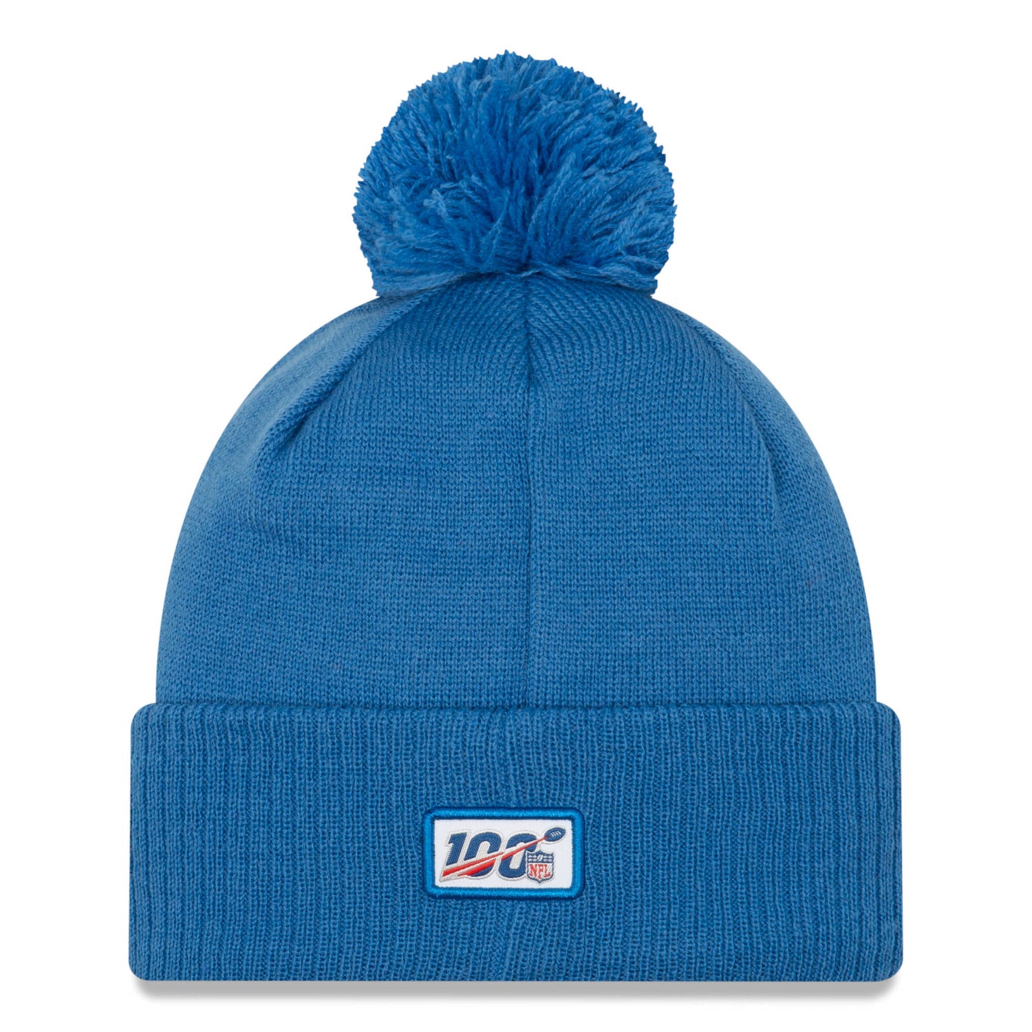 New Era Detroit Lions NFL 2019 Sideline Road Beanie - Rainstorm Blue