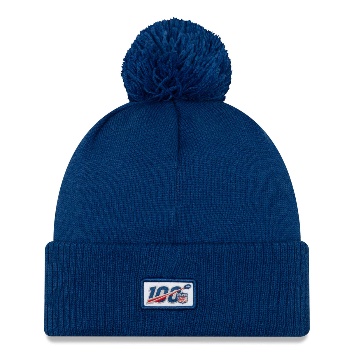 New Era Indianapolis Colts NFL 2019 Sideline Road Beanie - Song Bird Blue