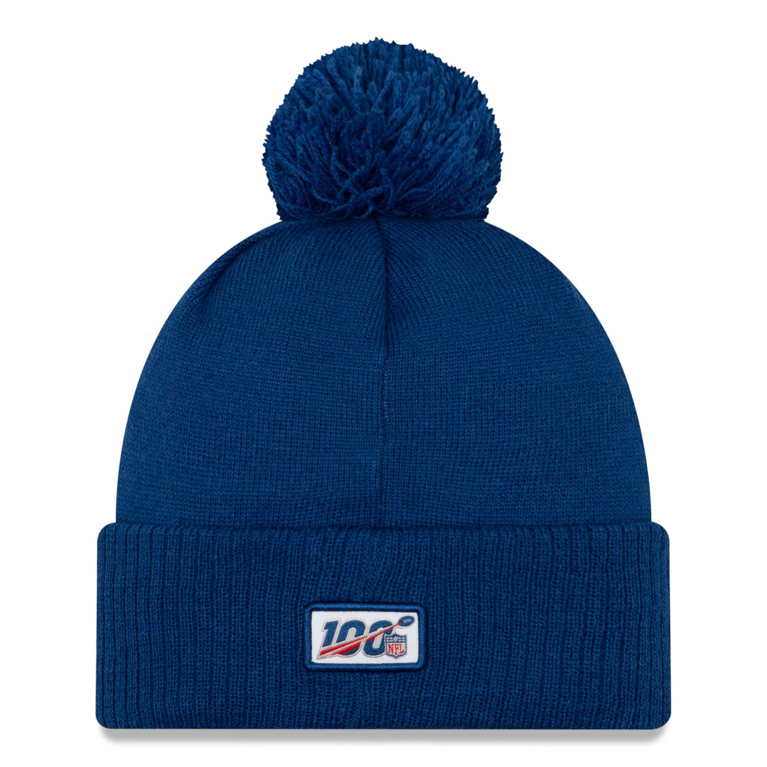 New Era Indianapolis Colts NFL 2019 Sideline Road Beanie - Song Bird Blue