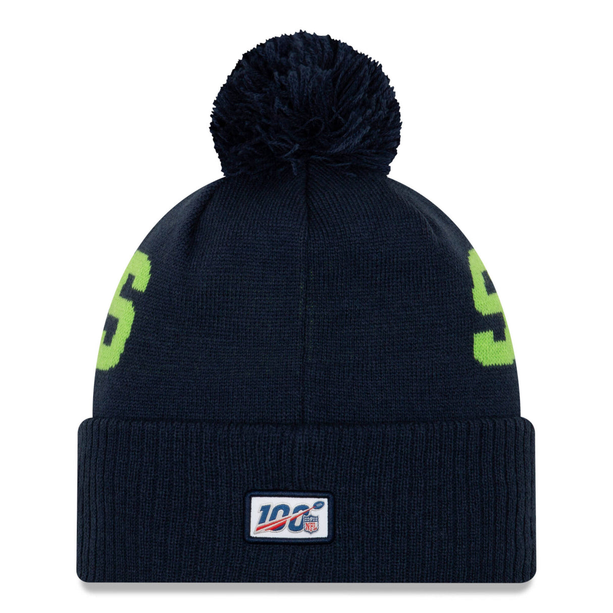 New Era Seattle Seahawks NFL 2019 Sideline Road Beanie - Oceanside Blue