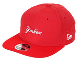 New Era 9FIFTY NY Yankees Wordmark Cap - Scarlett SML/MED