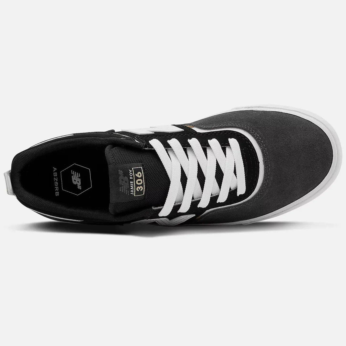 New Balance 306 Jamie Foy Skate Shoes - Grey/White
