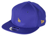 New Era 9FIFTY LA Border Edge Pique Cap - Blue/Gold MED/LRG