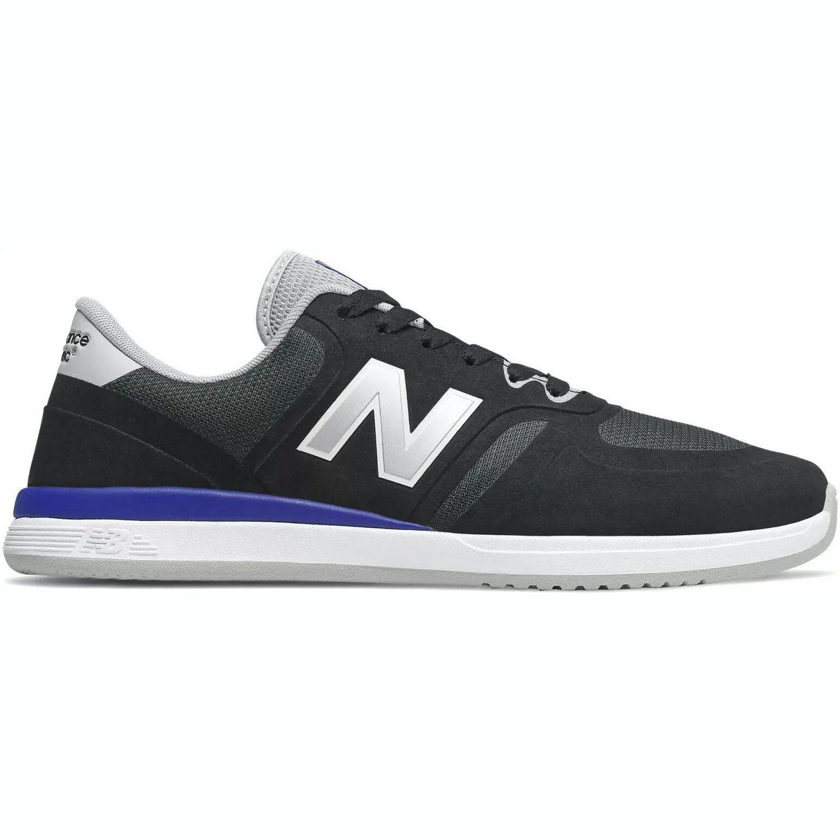 New Balance 420 Skate Shoes - Black/Royal