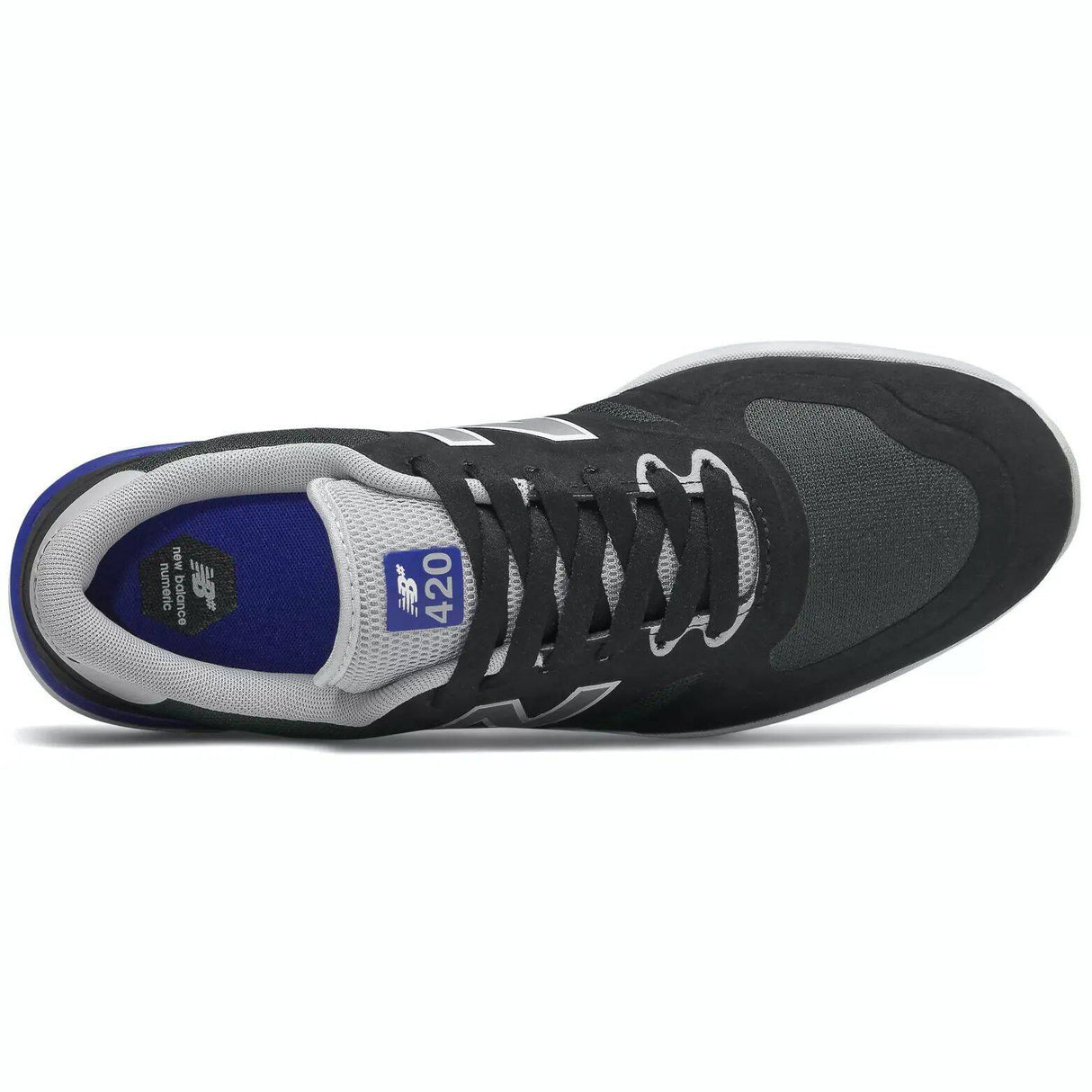 New Balance 420 Skate Shoes - Black/Royal