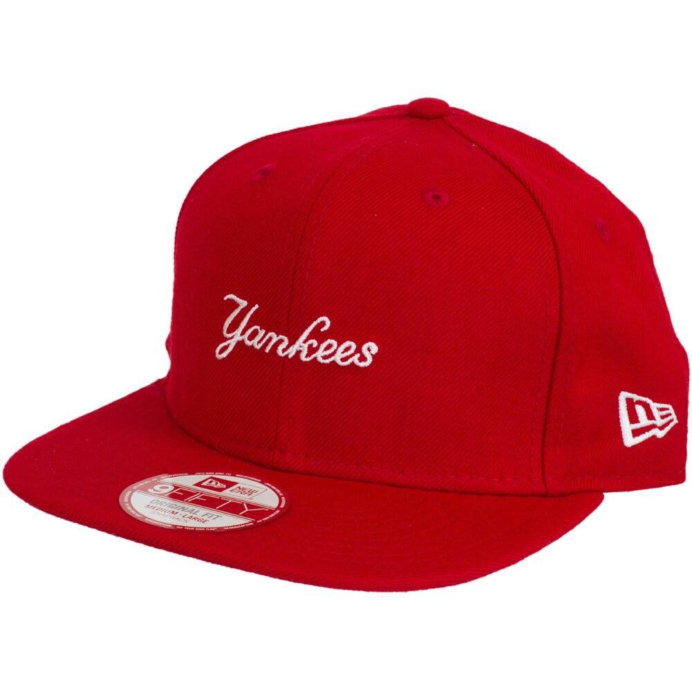 New Era Wool MLB Wordmark Cap - New York Yankees SML/MED