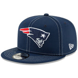 New Era New England Patriots 2019 Sideline Road 950 Cap - Blue SML/MED