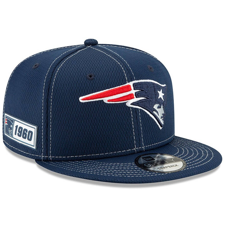 New Era New England Patriots 2019 Sideline Road 950 Cap - Blue SML/MED