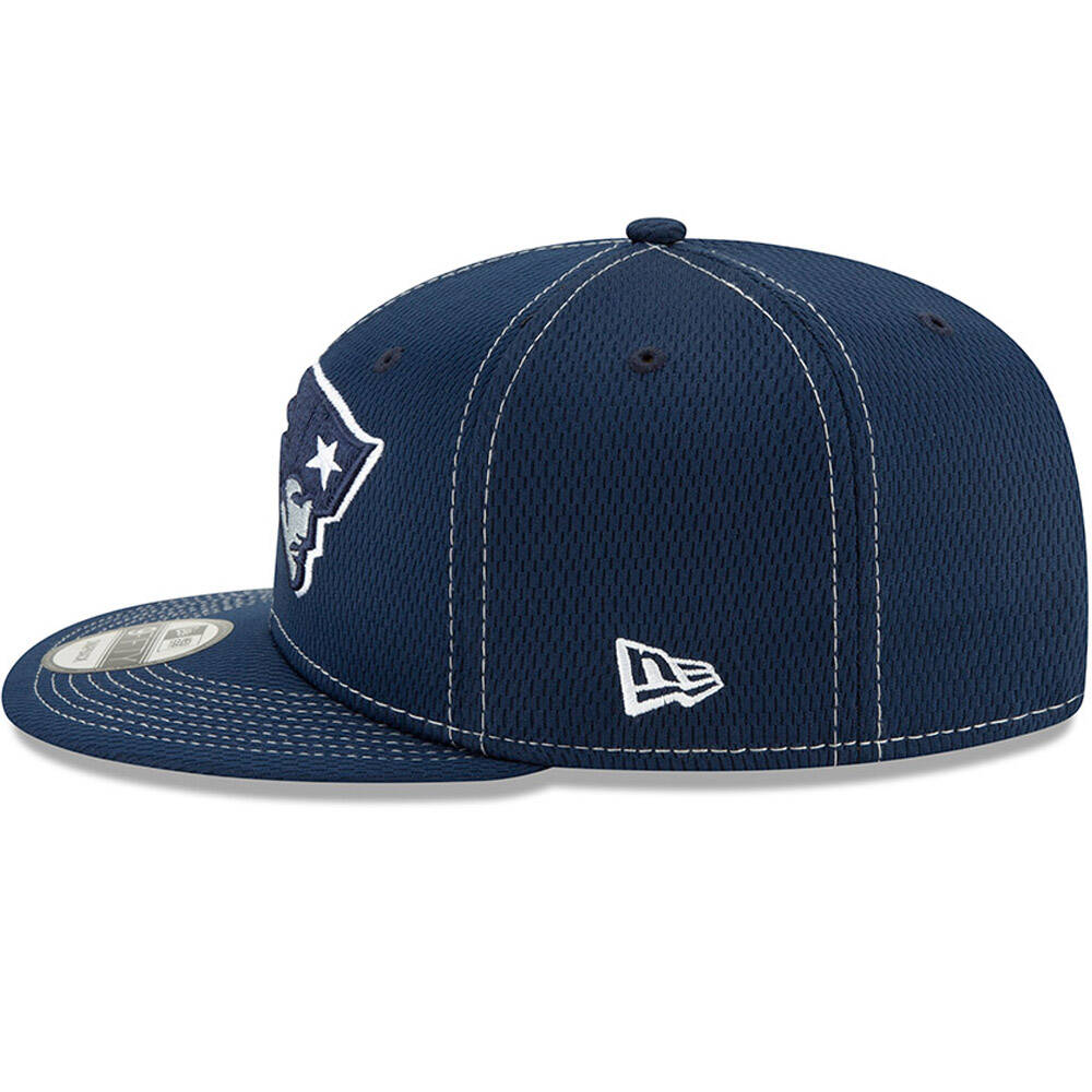New Era New England Patriots 2019 Sideline Road 950 Cap - Blue SML/MED