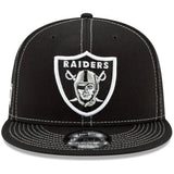 New Era Oakland Raiders 2019 Sideline Road 950 Cap - Black MED/LRG