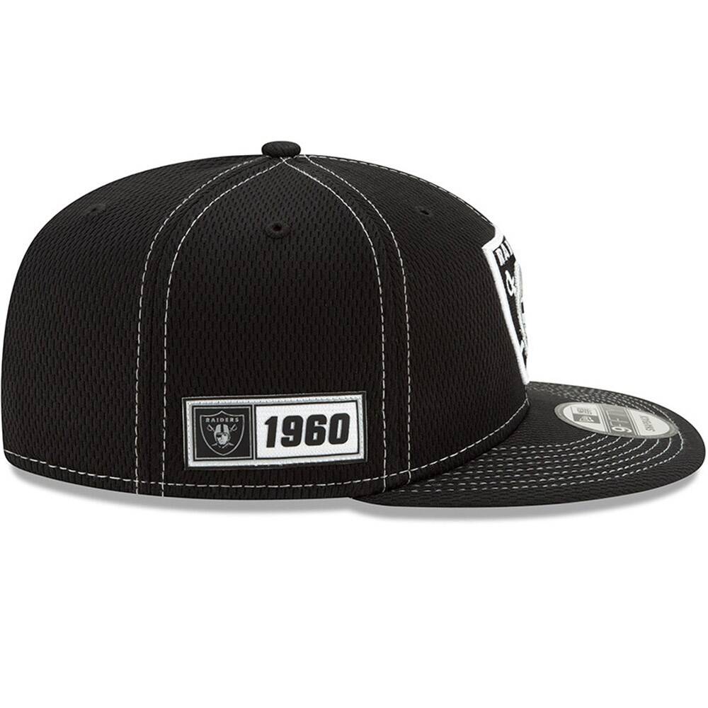 New Era Oakland Raiders 2019 Sideline Road 950 Cap - Black MED/LRG