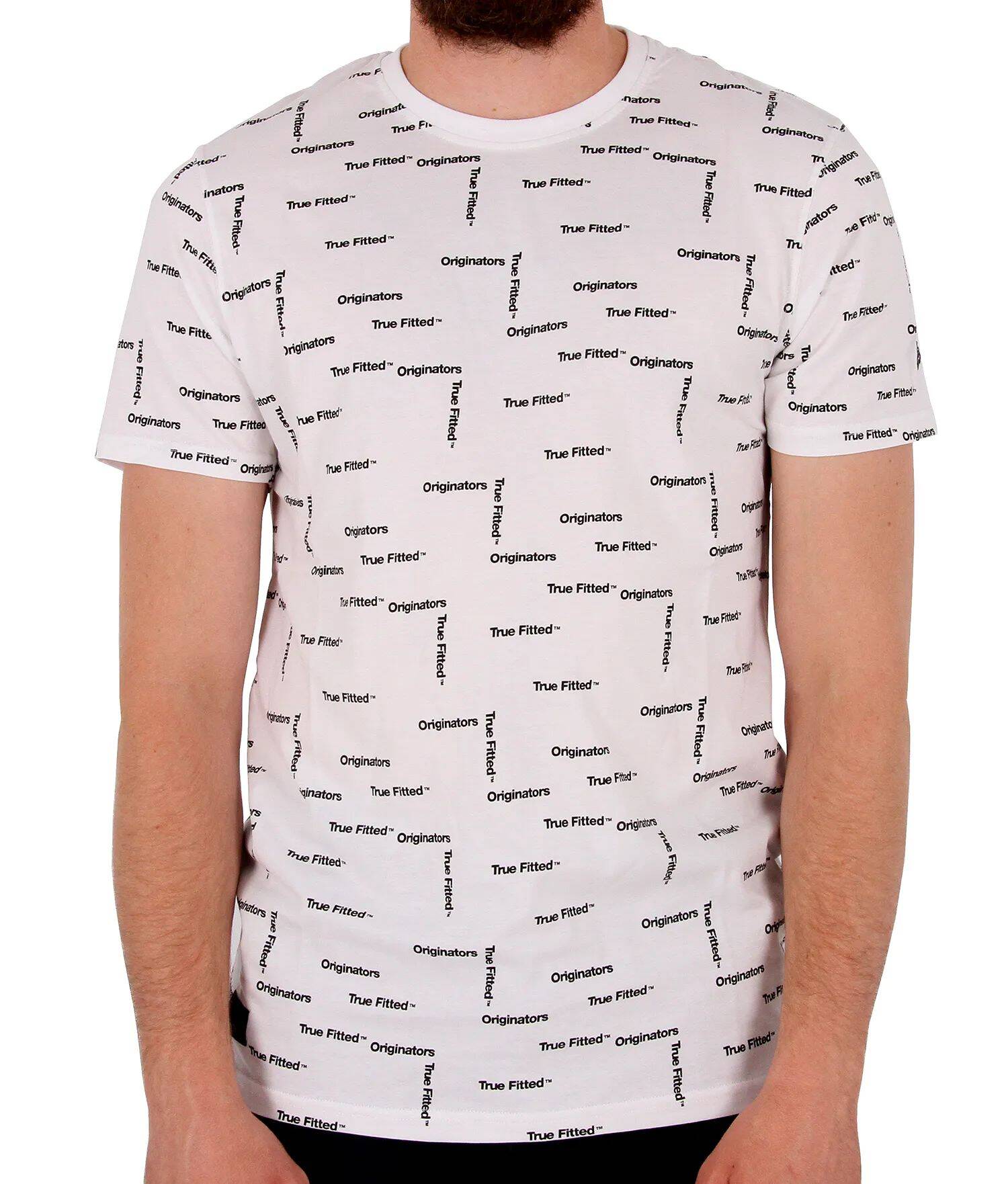 New Era Originators All Over T-Shirt - White