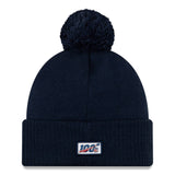 New Era Los Angeles Rams NFL 2019 Sideline Road Beanie - Oceanside Blue