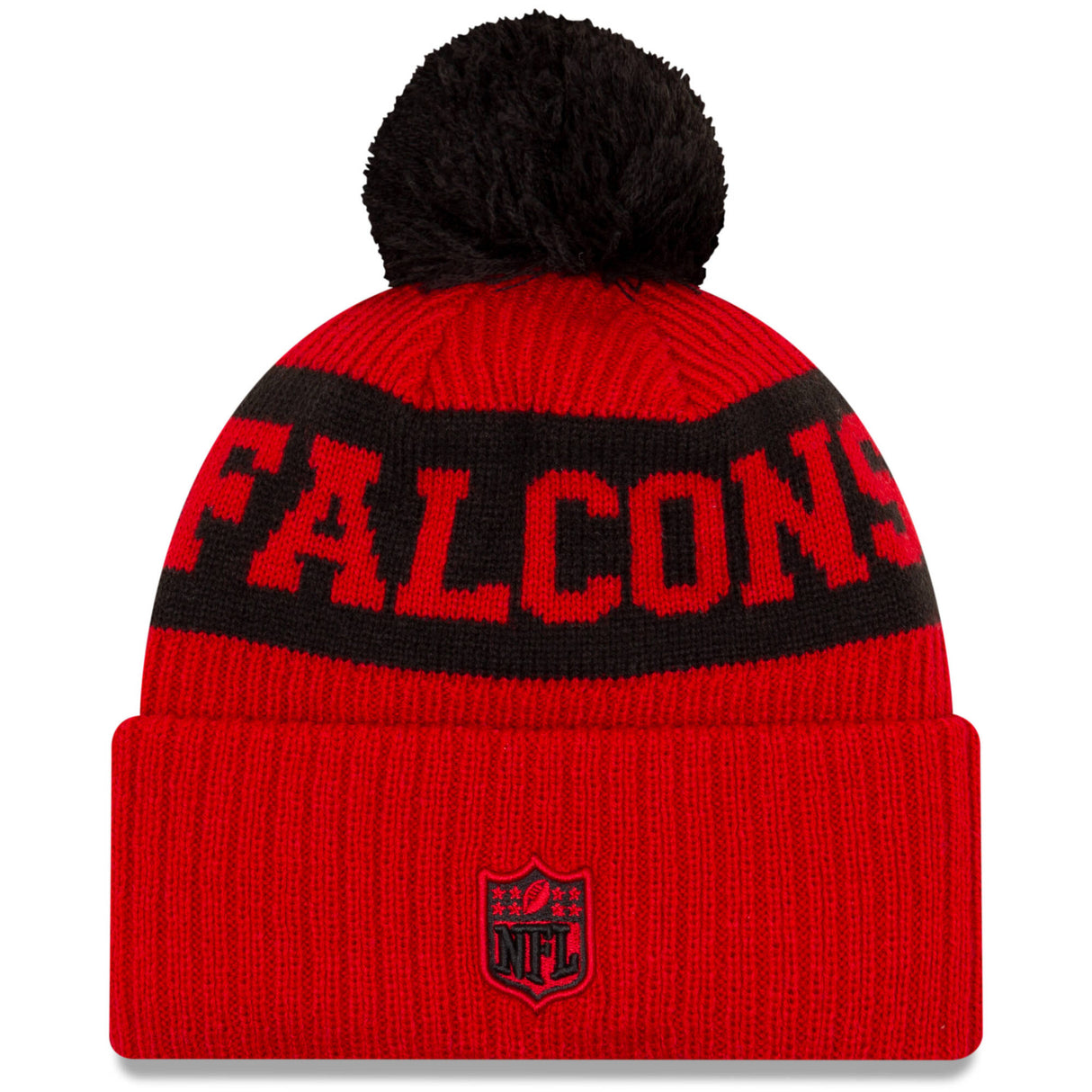 New Era Atlanta Falcons NFL Cold Weather Sport Knit Beanie - Original Team Colours