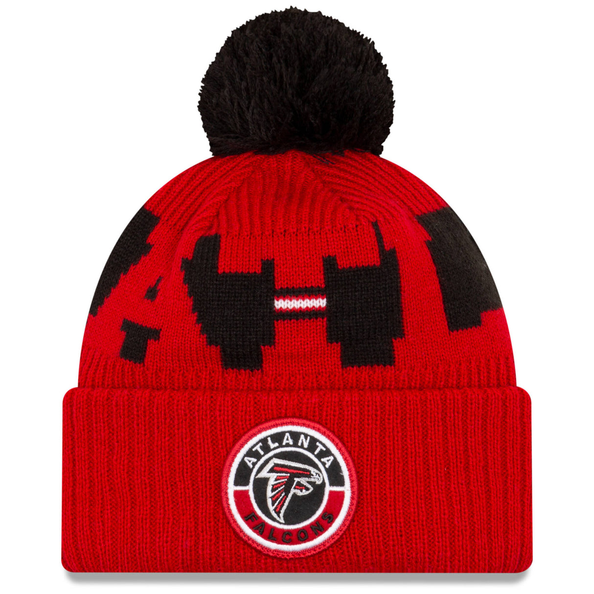 New Era Atlanta Falcons NFL Cold Weather Sport Knit Beanie - Original Team Colours