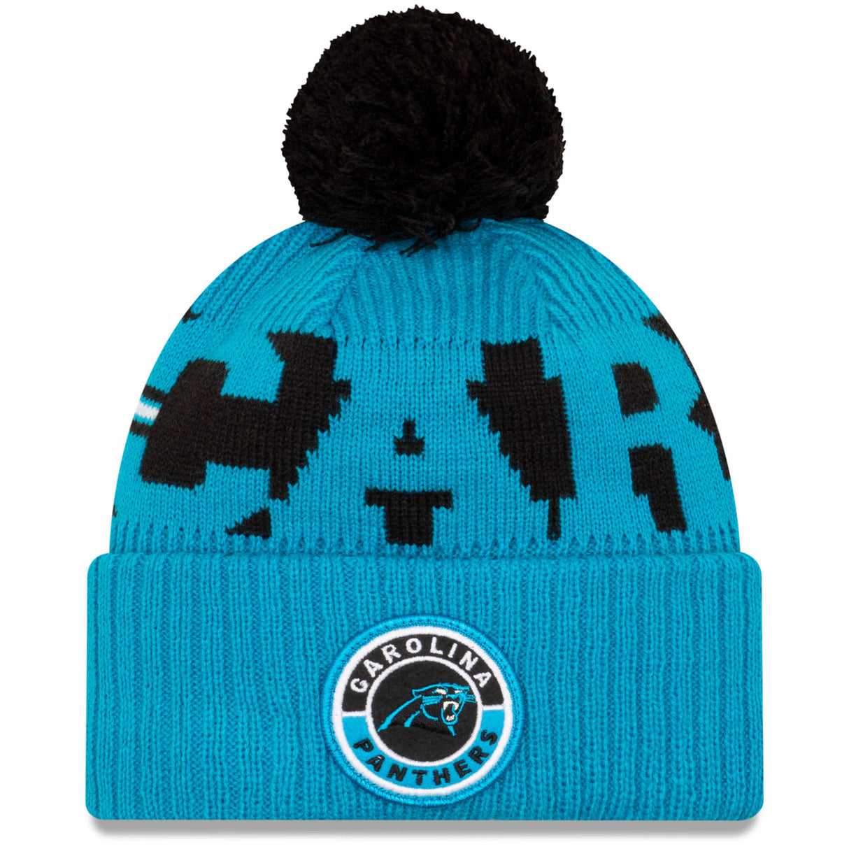 New Era Carolina Panthers NFL Cold Weather Sport Knit Beanie - Original Team Colours