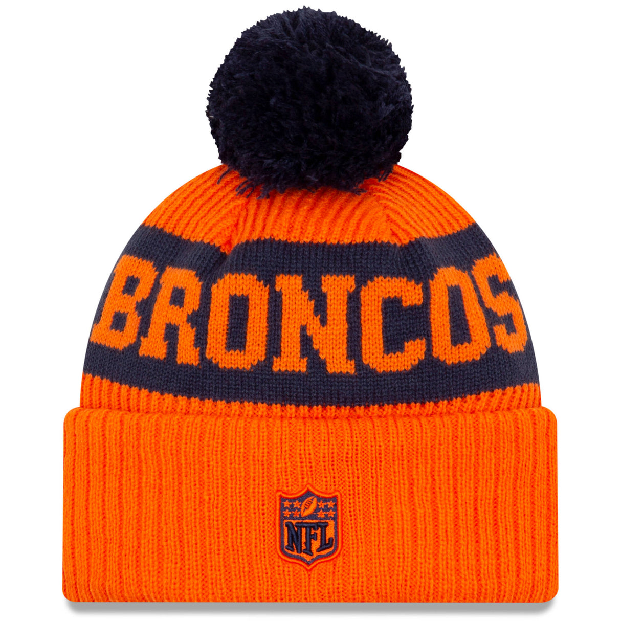 New Era Denver Broncos NFL Cold Weather Sport Knit Beanie - Original Team Colours