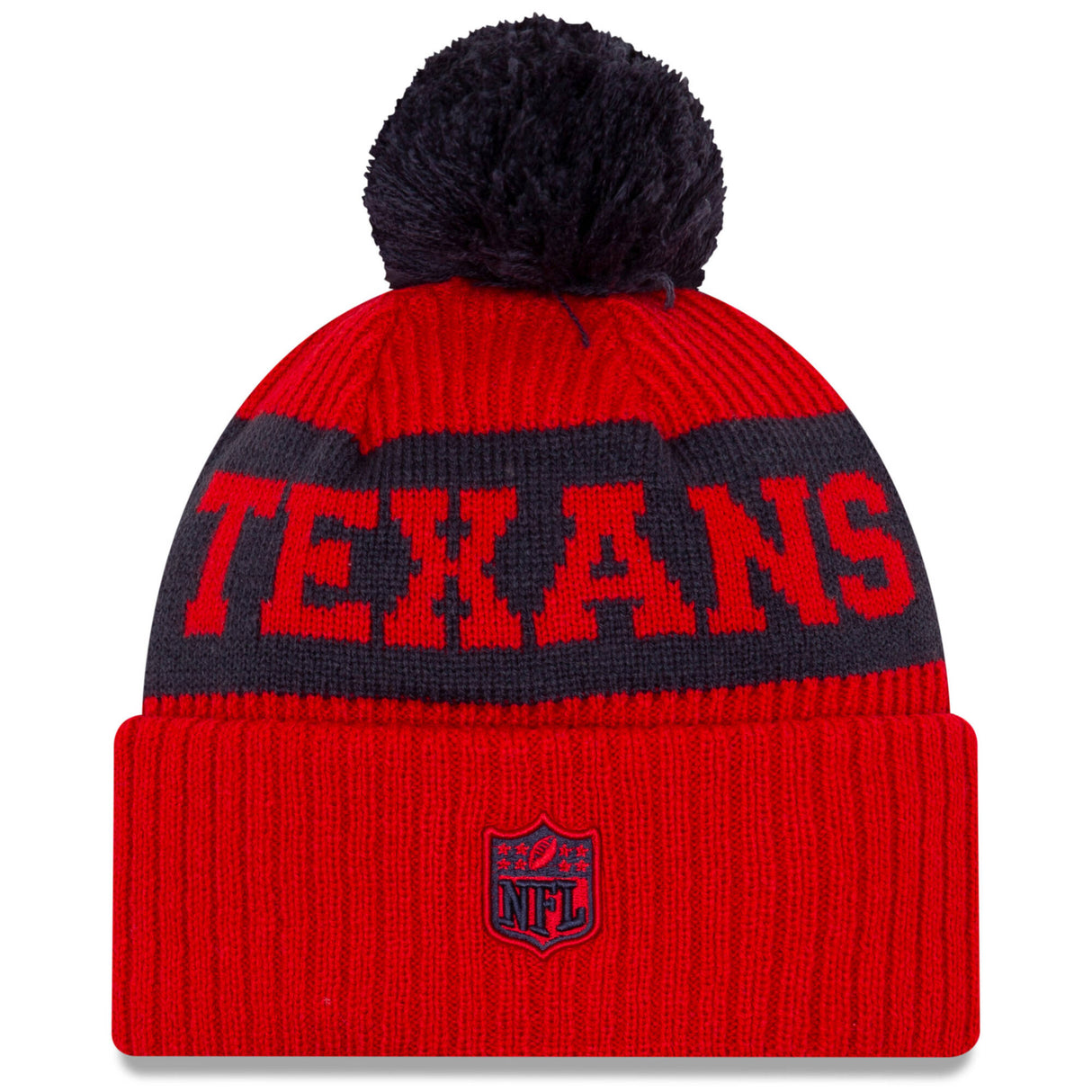 New Era Houston Texans NFL Cold Weather Sport Knit Beanie - Original Team Colours