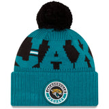 New Era Jacksonville Jaguars NFL Cold Weather Sport Knit Beanie - Original Team Colours