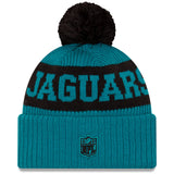 New Era Jacksonville Jaguars NFL Cold Weather Sport Knit Beanie - Original Team Colours
