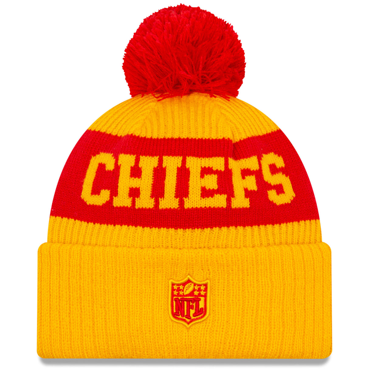 New Era Kansas City Chiefs NFL Cold Weather Sport Knit Beanie - Original Team Colours