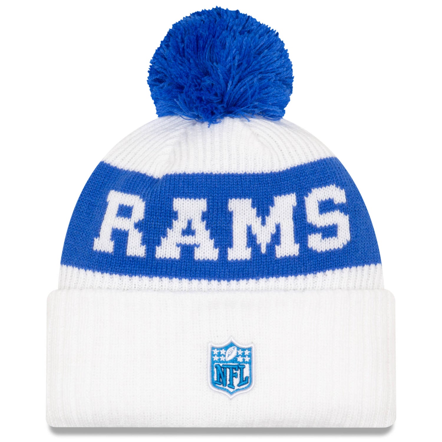 New Era Los Angeles Rams NFL Cold Weather Sport Knit Beanie - Original Team Colours